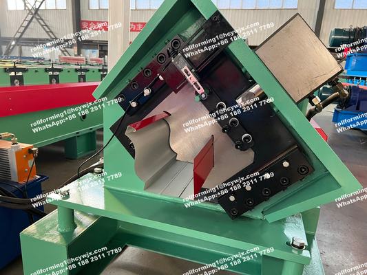 Máquina de alcantarillado de acero / aluminio / cobre para perfiles de alcantarillado de agua de lluvia