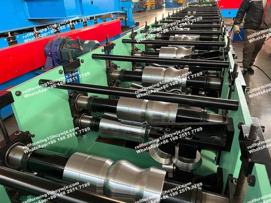 Máquina de alcantarillado de acero / aluminio / cobre para perfiles de alcantarillado de agua de lluvia