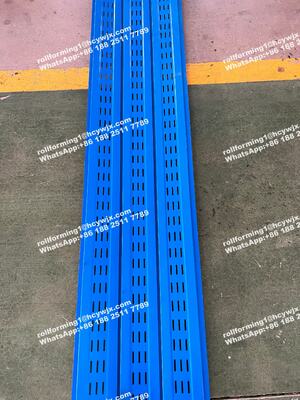 Máquina de moldeado de paneles de pared recubiertos de color con control PLC con espesor de 0,3-0,6 mm y 15 filas de rodillos