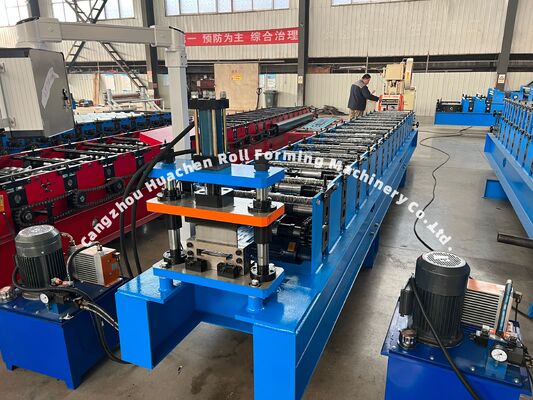 Máquina formadora de rollos de paneles de pared automáticos