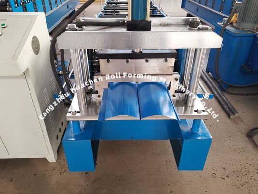 Máquina de moldeado de rodillos en frío para techos de acero