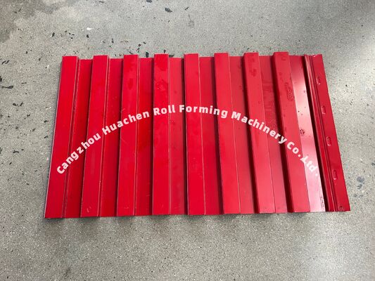 Máquina formadora de láminas para techos galvanizadas en frío
