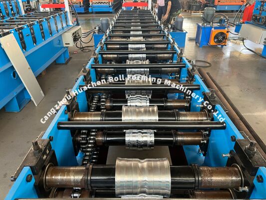 Máquina de moldeado de rodillos en frío de acero