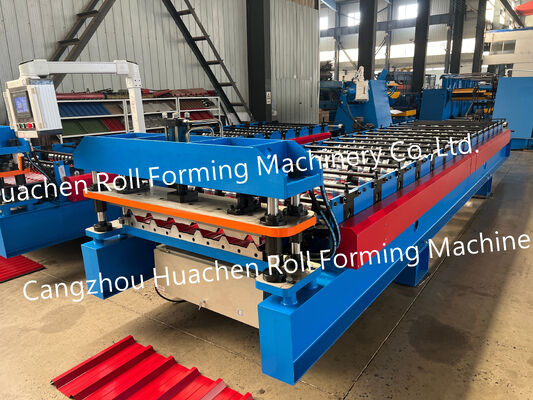 Máquina formadora de bobinas de metal para la producción de azulejos.