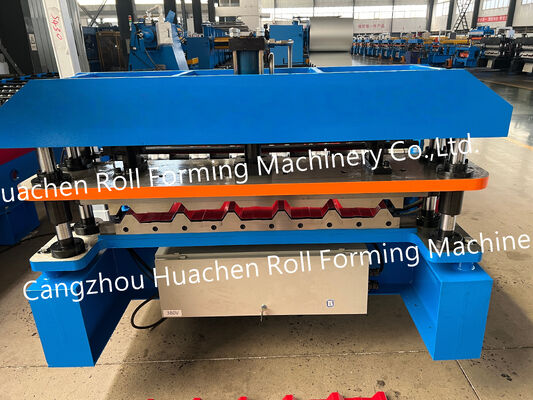 Máquina formadora de bobinas de metal para la producción de azulejos.