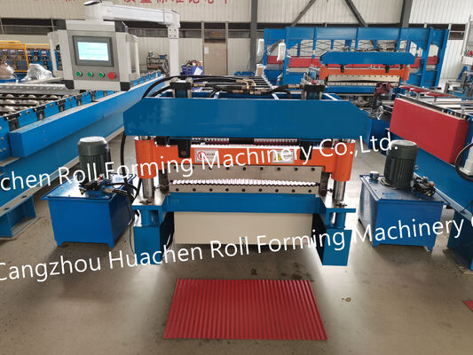 Máquina para formar paneles de techo trapezoidales / paneles de pared / máquina de fabricación de azulejos