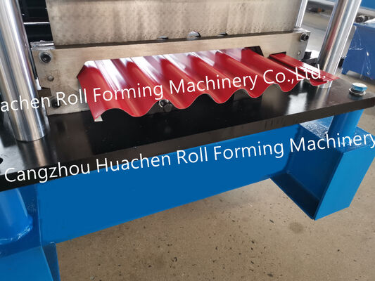 Máquina formadora de perfiles corrugados, máquina formadora de correas corrugadas, máquina formadora de techos corrugados