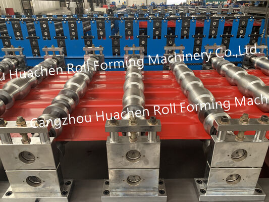 Máquina formadora de paneles de techo de chapa de acero galvanizado duradero de una sola capa
