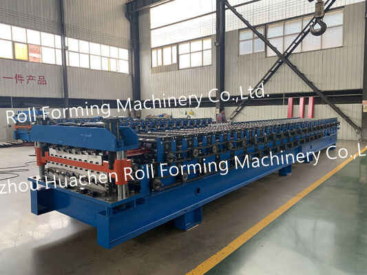 Máquina de moldear en rollo de doble capa para tejas de techos