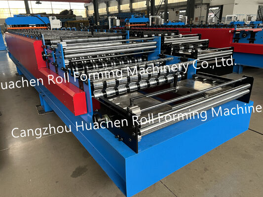 Máquina para formar paneles de techo de azulejos de color en forma de onda / Máquina de fabricación de azulejos de doble capa