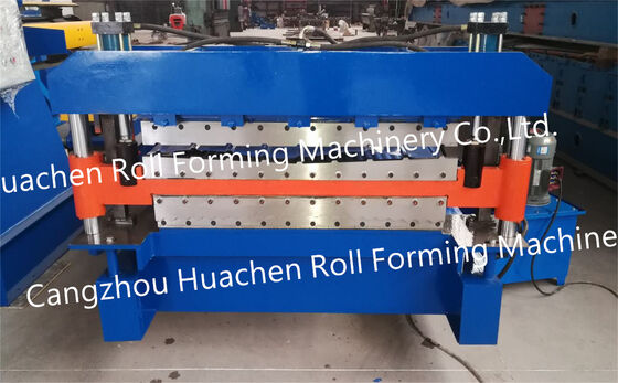 Fabricación de tejas de acero de color polaco / Fabricación de paneles de techo - Máquina de moldeado laminada en frío de doble capa