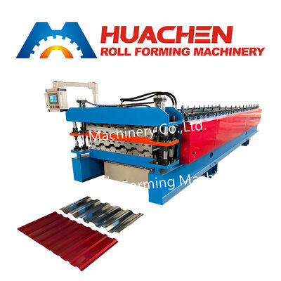 Máquina de fabricación de paneles de techo de chapa de hierro de alta resistencia