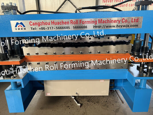 Máquina de moldeado de rodillos de techo de doble capa Ibr & Step Tile Sheet Making Machine