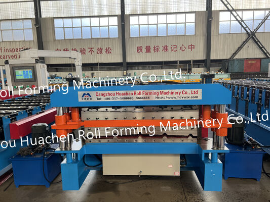 Putai-fabricación de láminas de techo corrugado de metal PPGI /PPGL /Gi/Gl, máquina formadora de rollos de tejas de acero de zinc