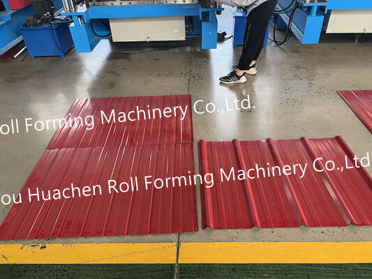 Putai-fabricación de láminas de techo corrugado de metal PPGI /PPGL /Gi/Gl, máquina formadora de rollos de tejas de acero de zinc