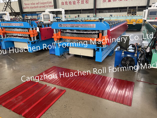Máquina de moldeado de rollo de doble capa de panel multifuncional de alta calidad Máquina de fabricación de láminas de techo de zinc Máquina de panel de techo