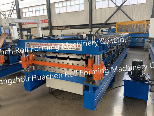 Máquina de moldeado de azulejos de techo de doble capa de China