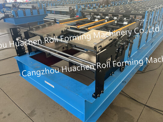 Máquina para formar hojas de paneles de techo y paneles de pared