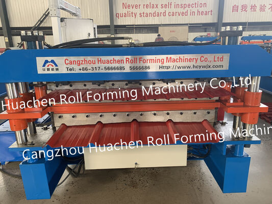 Máquina para formar bobinas de acero galvanizado de doble capa producida por fabricantes chinos