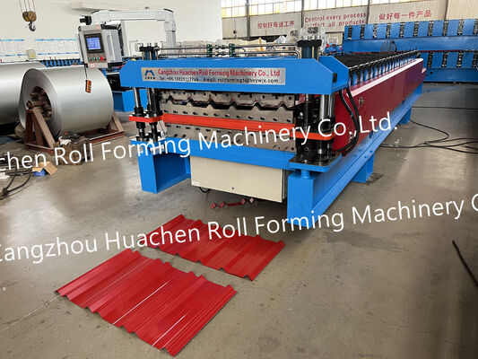 Durabilidad superior de la hoja corrugada de flexión de la fabricación de la máquina de formación de rollos