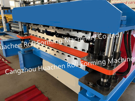 Máquina de moldeado de láminas de techo corrugado de aluminio