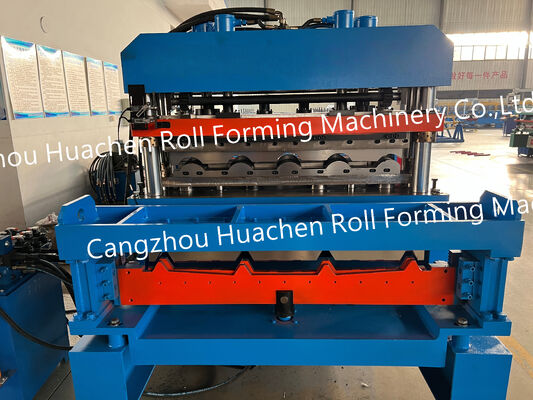 Máquina laminadora de paneles corrugados para tejados, máquina laminadora de tejas de doble capa