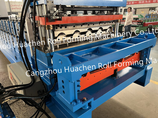 Máquina laminadora de paneles corrugados para tejados, máquina laminadora de tejas de doble capa