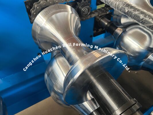 Máquina formadora de rodillos de cumbrera metálica de alto rendimiento para la producción de la industria de techos