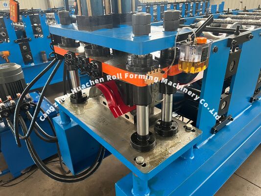 Máquina formadora de rodillos de cumbrera metálica de alto rendimiento para la producción de la industria de techos
