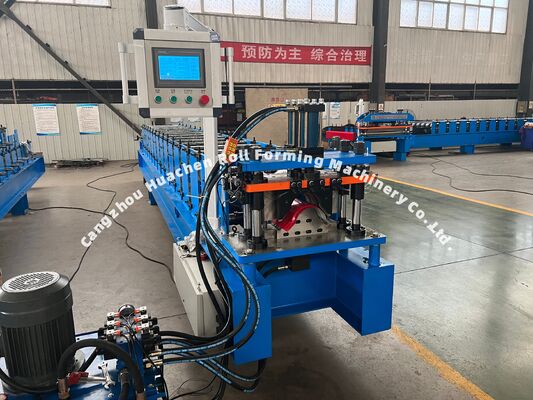 Máquina formadora de rodillos de cumbrera metálica de alto rendimiento para la producción de la industria de techos