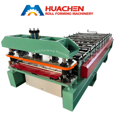 Máquina formadora de rollos de paneles de techo de láminas de acero para techos de metal