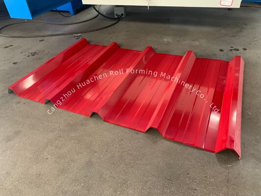 Máquina para formar hojas de paneles de techo y paneles de pared