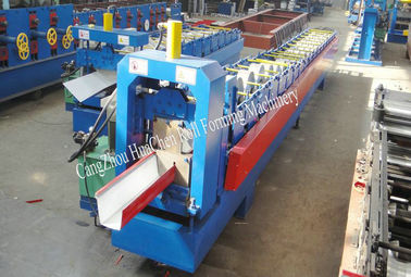 rollo del canal de la bajada de aguas de 50HZ 3Phase que forma la máquina controlada por el PLC con la pantalla táctil