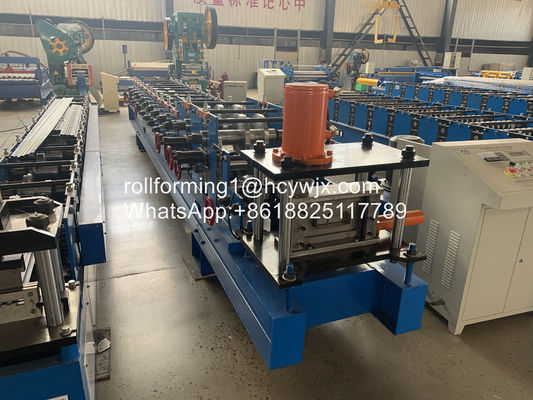 Máquina automática de moldeado de rollos de purlin galvanizado Cz 15 filas