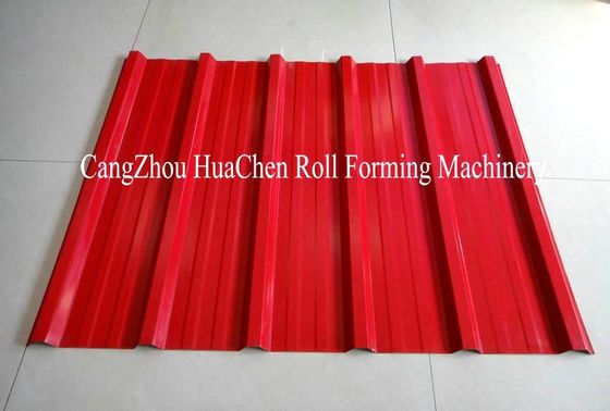 El edificio de alta velocidad de la capa doble utilizó el rollo de la techumbre del metal que formaba la máquina