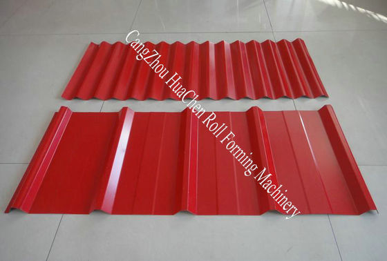 Rollo de la hoja del doble de la pared del tejado que forma el codificador de Panasonic Omron de la máquina