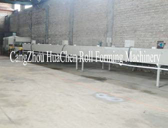 Lamine el tipo de formación rollo de los remaches metálicos que forma la máquina 8-10m/minuto