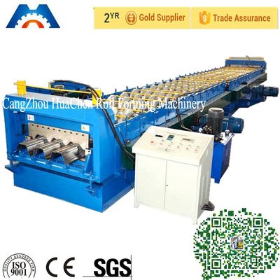 Rollo de la cubierta de piso del panel de la cubierta de piso que forma estaciones de la máquina 28 el 12.7x1.85x1.61m