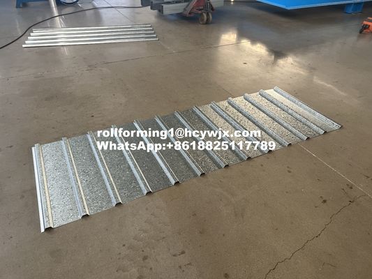 Tejado de la bobina del cinc G250-G300 que forma la máquina, rollo del panel que forma la máquina tres fases