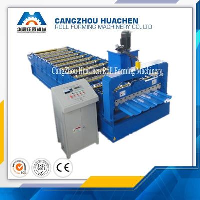 Rollo acanalado de la hoja de la techumbre del metal que forma la máquina 4.5T completamente automática