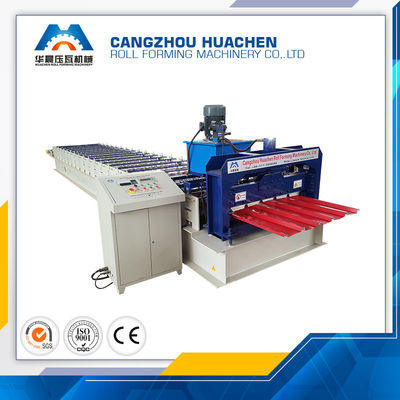 Rollo trapezoidal de acero coloreado de la hoja de la techumbre que forma el SOLDADO ENROLLADO EN EL EJÉRCITO de PPGi de la máquina material