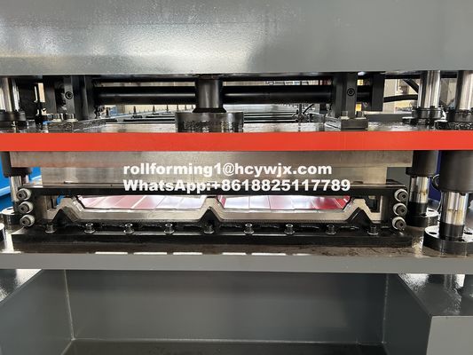 380v 3 Fase 50hz Roofing Sheet Roll Forming Machine para el espesor de 0,3-0,8 mm