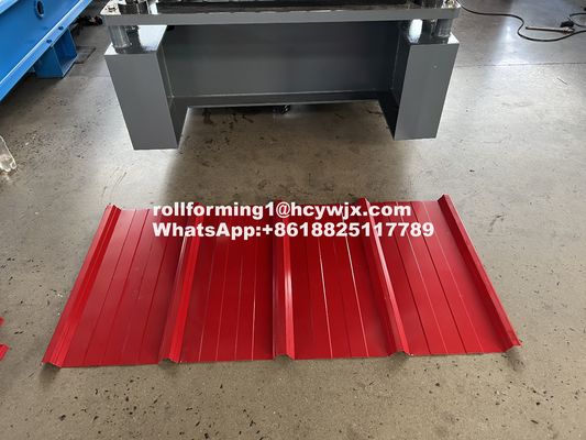 Máquina de moldeado de metal para techos revestidos de piedra Velocidad 8-20 m/min