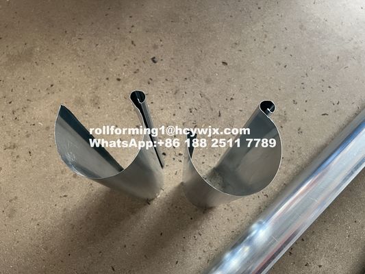 Máquina de producción de canaletas de precisión controlada por PLC y convertidor