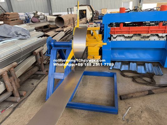 Máquina de moldeado de rodillos de puertas de persianas con transmisión de cadena con material de hoja de corte Cr12