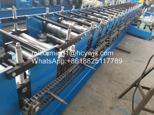 Máquina automática para formar el marco de la puerta para 0,8-1,5 mm con control PLC