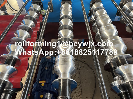 TP25/TP35/TP40 20m/min Máquina de formación de rollos corrugados para láminas de techo