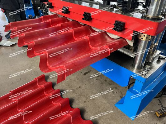 PPGI Material GI de acero de color para la máquina de formación de rollos de azulejos vidriados