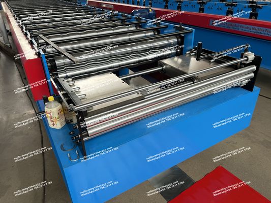 PPGI Material GI de acero de color para la máquina de formación de rollos de azulejos vidriados
