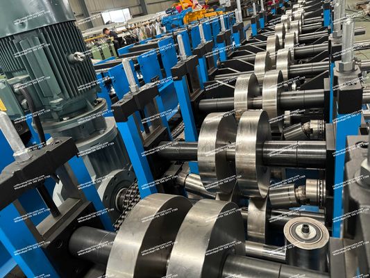 CZU M4Z/M4C Máquina de moldeado de rodillos de purlins Un clic para cambiar el tamaño del perfil